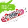 Magicat Finger Skateboards Space Edition for Kids, Teens - 6 Cool Finger Boards - Fingerboard Pack for Party - Toy, Games for Boys and Girls - Skateboard Party Favors Fingerboards Give Away