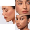 Phase Zero Makeup Powder Blush for cheeks | "Summer Rain" | 4g / 0.141oz | Cruelty-Free, Vegan, Clean Beauty | Buildable & Blendable for Natural, Healthy Glow | Coral, Peach & Golden Hues