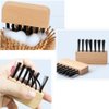3 Pieces Hair Brush Cleaning Tool Metal Wire Comb Cleaning Brush Hair brush Cleaner Comb, 2-in-1 Hair Brush Cleaning Tool, Hair Brush Remover Rake for Removing Dead Hair Dust,Home and Salon Use