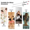 2pcs Sword Hair Sticks, Mabor Chinese Sword Hair Chopsticks Pins Stick for Buns, Chinese Hair Chopstick With Gems Sword for Women Girls Hair Accessories(Silver)