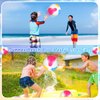 Beach Balls 3 Pcs 12 Inch Inflatable Ball Beach Ball Swimming Pool Ball Enjoyable Pool Float Balls for Outdoor Activity Birthday Summer Party Favors Water Toys (Simple Style)