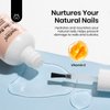 Beetles Nail Glue Remover Glue 20ml for False Nails, Press on Nails Glue Remover for Fake Nail Tips Acrylic Nail Adhesive Remover with Cuticle Pusher, Not for Uv Gel Glue or Gel Polish