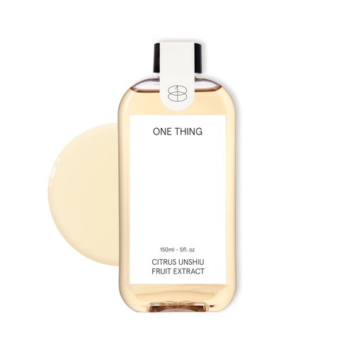 ONE THING Citrus Unshiu Fruit Toner (Tangerine Extract) 5.07 Fl Oz | Hydrating Brightening Facial Extracto, Uneven Dull Skin, Vitamin C | Acne Scars Dark Spots Pigmentation | Vegan Korean Skin Care