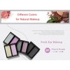 BIOAQUA 8 Color in 1 Eye Glosses Eye Shadow with Glitter Pearly Lustre 4 Color Sets Available (Purple)