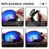 SPOSUNE Ski Goggles Over Glasses - Snow Goggle for Men Women Youth Snowboard Skiing - UV400 Anti-Fog Snowmobile Goggles