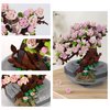 ZIYOSTAR Mini Bricks Cherry Blossoms Plant Building Kit,Bonsai DIY Simulating Plant Ecology Collection Building Toy,Bouquet Set Gifts for Adults, Children