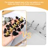 Prasacco 2 Sets Nail Holder for Painting Nail, Acrylic Nail Stands for Press On Magnetic Nail Display Stand Nail Art Tools Nail Hand Practice with 42 Pcs Adhesive Putty for Homes and Salons