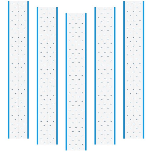 Joez Wonderful 5 Sheets Double-Sided Wig Tape with Hole, Waterproof Toupee Tape for Lace Wigs, Breathability Lace Glue Adhesive Tape for Hair Pieces Hair Extension