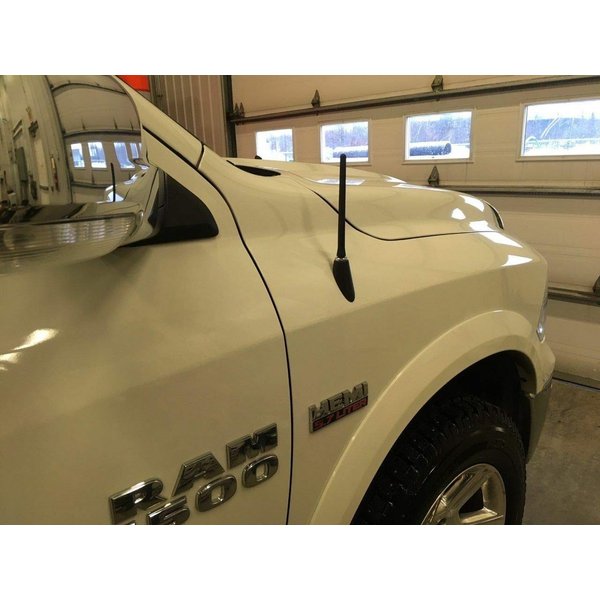 Antenna Mast for Dodge RAM (2009-2024) - Black 6.5 Inch Highly Durable Premium Truck Antenna Mast - Car Wash-Proof HD Radio Antenna Replacement for FM AM - Accessories for Dodge RAM for Men & Women