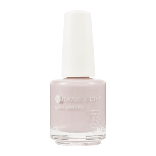 Dazzle Dry Nail Lacquer (Step 3) - Heartbreaker - A cool dove grey with gray/purple undertones. Full coverage cream. (0.5 fl oz)