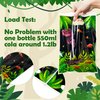 BkeeCten Goodie Party Favor Bags - 50-Pack Reptile Swamp Party Favor Bags Lizard Snake Goody Candy Treat Bags Christmas Winter Xmas New Year Gifts Wrapping Plastic Wildlife Jungle Animal GiftWrap Kids