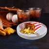 durony 60 Pack Baseball Plates 9 Inch and 7 Inch Round Baseball Themed Paper Plates Baseball Dinner Plates for Game Day, Baseball Birthday Party Supplies