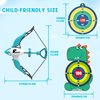 AUKSKY 2 Pack Bow and Arrow for Kids Toys - Archery Set with 20 Suction Cup Arrows & 4 Targets,Outdoor Toys Archery Set for Kids Boys & Girls Ages 3-12 Years Old