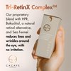 CACAYE Triple Retinoid Eye Cream for Anti Aging 0.5 fl oz - Natural Retinol Alternative Under Eye Cream for Wrinkles, Fine Lines, Puffiness and Dark Circles Without Redness or Irritation