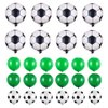 8 Pcs Soccer Balloon 18 Pcs Latex Balloons Foil Balloon Themed Party Decorations Foil Mylar Balloons For Birthday Party Supplies
