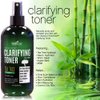 Clarifying Toner with MSM, Tea Tree & Neem Hydrosol, Complexion Control for Face & Body – Helps Reduce Appearance of Pore Size, Controls Oil to Tone, Balance & Hydrate Skin - 8 oz