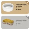 Reptile Food Dish Bowl, Worm Water Dish Small (2.75in) Lizard Gecko Ceramic Pet Bowl, Mealworms Bowls for Leopard Bearded Dragon Chameleon Hermit Crab Dubia Cricket Anti-Escape Superworm Feeder 2 Pack