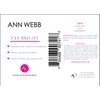 Ann Webb Eye Bright Cream - Anti Aging Eye Cream w/Collagen Peptides & Hyaluronic Acid for Dark Circles, Firms Fine Lines 1oz
