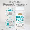 Crazy Richard’s - 100% All-Natural Peanut Powder, Powdered Peanut Butter, No Sugar Added, Non-GMO, Vegan Resealable Jar Pack of 1 x 6.5oz