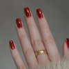NAILKISS Wine Red Cat Eye Magnetic Gel Polish (A-008)
