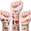 420PCS Football Party Favors Tattoos Temporary - Super Bowl Sports/Football Birthday Party Supplies Decorations Goodie Bags Stuffers Tractor Truck Body Stickers(30 Sheets)