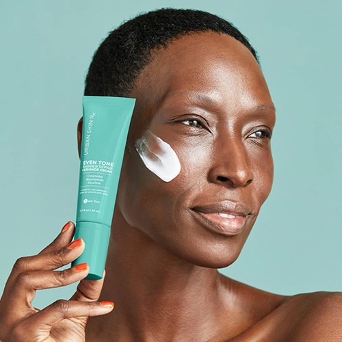 Urban Skin Rx Even Tone Barrier Repair Cream | Daily Facial Hydrator with Ceramides, Niacinamide, Squalane | 1.7 Fl Oz