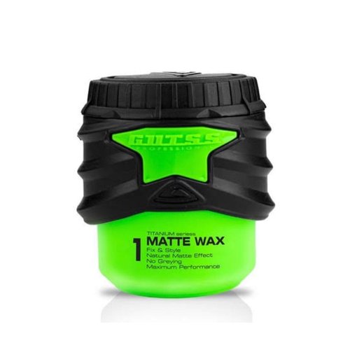 Generic Gutss professional 1 Titanium Matte Hair Wax Fixation System Pilable Styling Maximum Performans 150 ml, Green