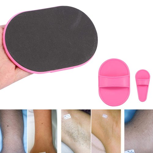 Hair Removal Pads, Depilator Paper Portable Body Depilation Depilatory Sanding Device Hair Removal Tool Set for Bikini/Legs/Facial/Armpits/Arm/Body