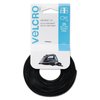 Velcro 91141 Reusable Self-Gripping Cable Ties, 1/4 x 8 inches, Black, 25 Ties/Pack
