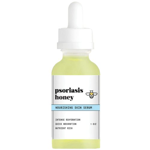 Psoriasis Honey Nourishing Scalp & Skin Serum - Dry Oil for Skin - Full Body Non Comedogenic Moisturizer - Daily Dry Scalp Oil - Body Oil Helps Psoriasis, Eczema, & More (1 Oz)