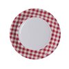 Picnic Themed 7" Disposable Round Paper Plates (50 Pack) Ideal for Parties, Family Dinner and Picnic Parties