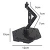 Bioristar HG RG Hobby Action Base Gundam Model Stand Hobby Display Stand Pack of 4 1/144 Scale (4 pack Black)