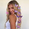 BARTOSI Butterfly Hair Clips Purple Butterfly Hair Barrettes Butterflies Hairpin Cute Decorative Bobby Pins Hair Accessories for Women and Girls (Pack of 10)
