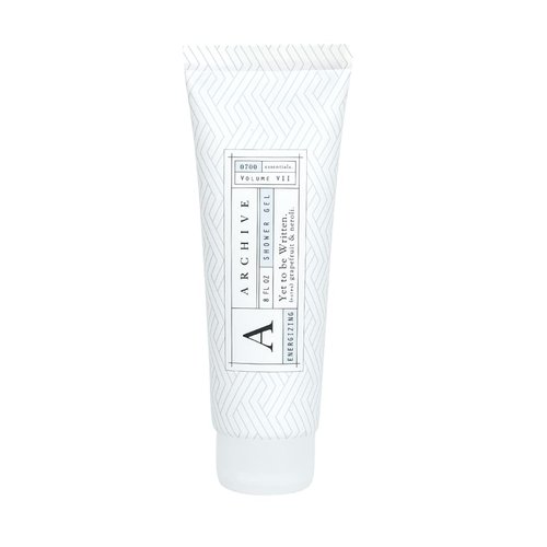Archive Yet To Be Written Shower Gel All Natural Moisturizing Body Wash for Men & Women Lightly Scented 8 Fl oz