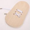 Threading Lacing Shoes Training Early Learning Kits- Shoes Learning Toy Kits Learn to Tie Your Own for Kids Practical Learning Toys -Kids Toddler Early Learning Toy Wooden Threading Lacing Shoes