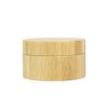 1 Pc 50g Empty Loose Powder Case Bamboo Face Powder Box Refillable Makeup Cosmetic Powder Container with Sifter and Lid