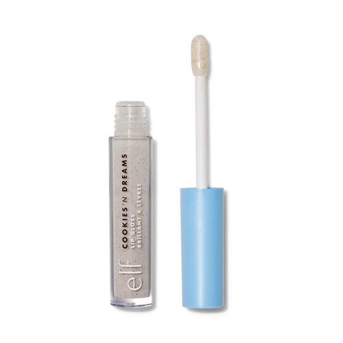 e.l.f. Cookies 'N Dreams Lip Gloss, Limited Edition Non-sticky, Creamy Lip Gloss With A Shiny Finish, Nourishing & Hydrating Formula, Cream Come True