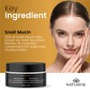Natureal Advanced Snail 92% Mucin All in one Cream, Daily Face Moisturizer for Sensitive Skin, Dry Skin, Acne-prone