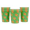 American Greetings Taco Party Supplies, 16 oz. Reusable Plastic Cups (8-Count)