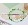 PPhtony Mixed Craft Beads 1000Pcs/20g Glass Seed Beads Tube Beads Bugle Beads 1.5-4.5mm Small Loose Spacer Beads for DIY Bracelets Necklace Earring Jewelry Making (Green)