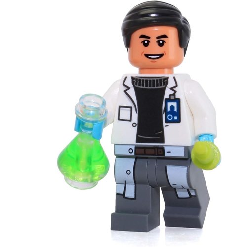 LEGO Jurassic World Minifigure - Doctor Wu (with Erlenmeyer Flask and Syringe) 75919
