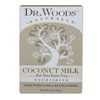 Dr. Woods Coconut Milk Bar Soap with Vanilla Beans, Papaya, & Organic Shea Butter, 5.25 oz (Pack of 3)