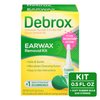 Debrox Ear Wax Removal Kit - Includes Bulb Syringe and 0.5 Fl Oz Removal Drops for Cleaning Ears