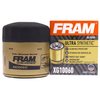FRAM Ultra Synthetic Automotive Replacement Oil Filter, Designed for Synthetic Oil Changes Lasting up to 20k Miles, XG10060 with SureGrip (Pack of 1)