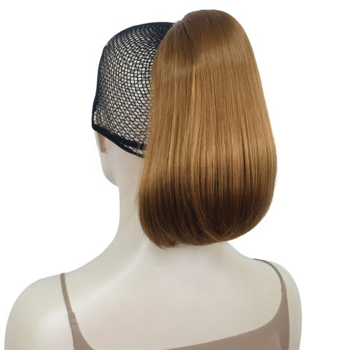 Aimole Straight Clip In Ponytail Pony Tail Law Hairpieces Styles Hair Extensions (27 Strawberry Blonde)