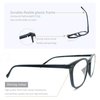 HAPJOYS Reading Glasses for Women Men Stylish Readers +1.75 Lightweight Reader Glasses for Reading 3 Pack Black/Tortoise/Clear Frame