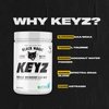 Black Magic Keyz Amino Acid Matrix Powder - Muscle Recovery & Endurance - EAA's, BCAA's, & Taurine - Keto, No Sugar, Caffeine Free - Pina Colada - 14.81 oz