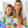 ZDTHNSIAT Slime Kit, Ice Cream Theme Slime Toy, Party Favors for Girls, Stress Relief Toys, Ideal Gift for Girl Boys 6 7 8 9 10 11 12