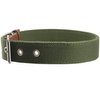 Cotton Web Dog Collar 1" Wide. Fits 15"-19" Neck. Boxer, Retriever