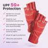 ManiGlovz - The ORIGINAL UPF 50+ UV Light Protective Nail Gloves | Gel Manicure Gloves and Anti UV Fingerless Gloves for Women | Can be Used as Sun Protection Gloves for Driving | Blossoms